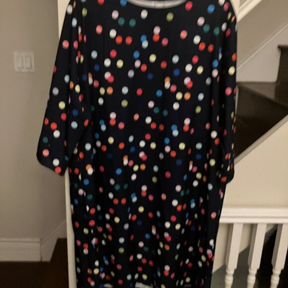 Plus Sized Polka Dot Dress - Picture 4 of 6